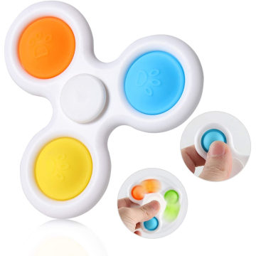 Fidget Spinner Push & Pop Pop Bubble Sensor Toys